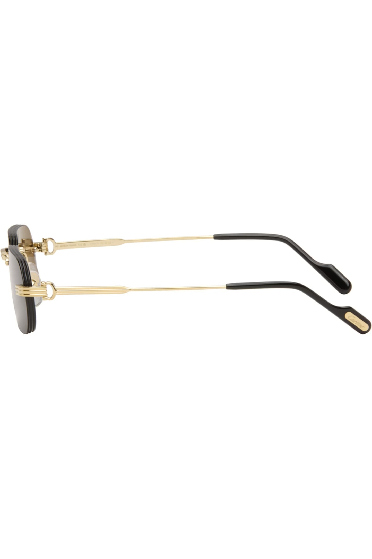 CARTIER Gold Exception 'Première de Cartier' Sunglasses