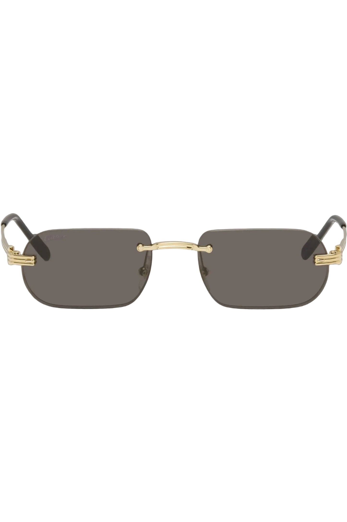 CARTIER Gold Exception 'Première de Cartier' Sunglasses