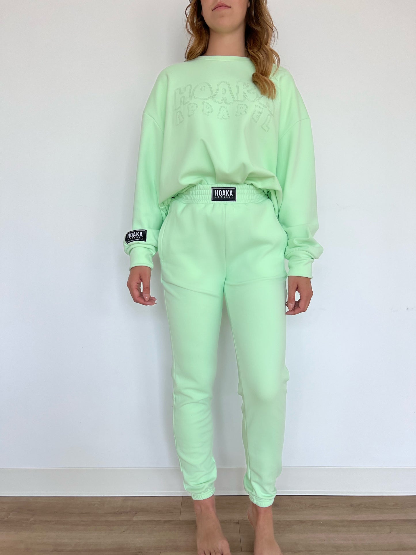 Mint Comfy Joggers - Final Sale