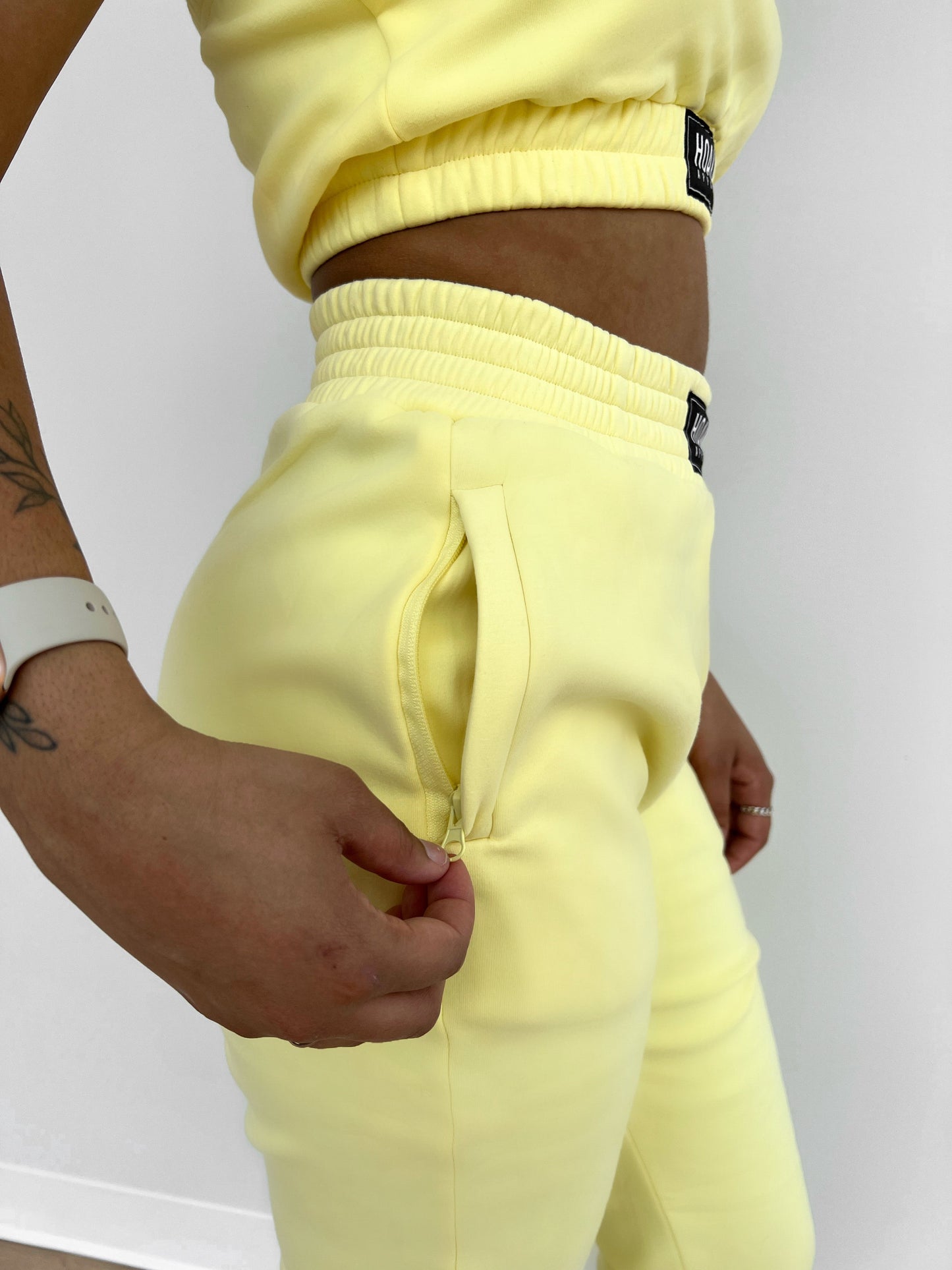Yellow Comfy Joggers - Final Sale