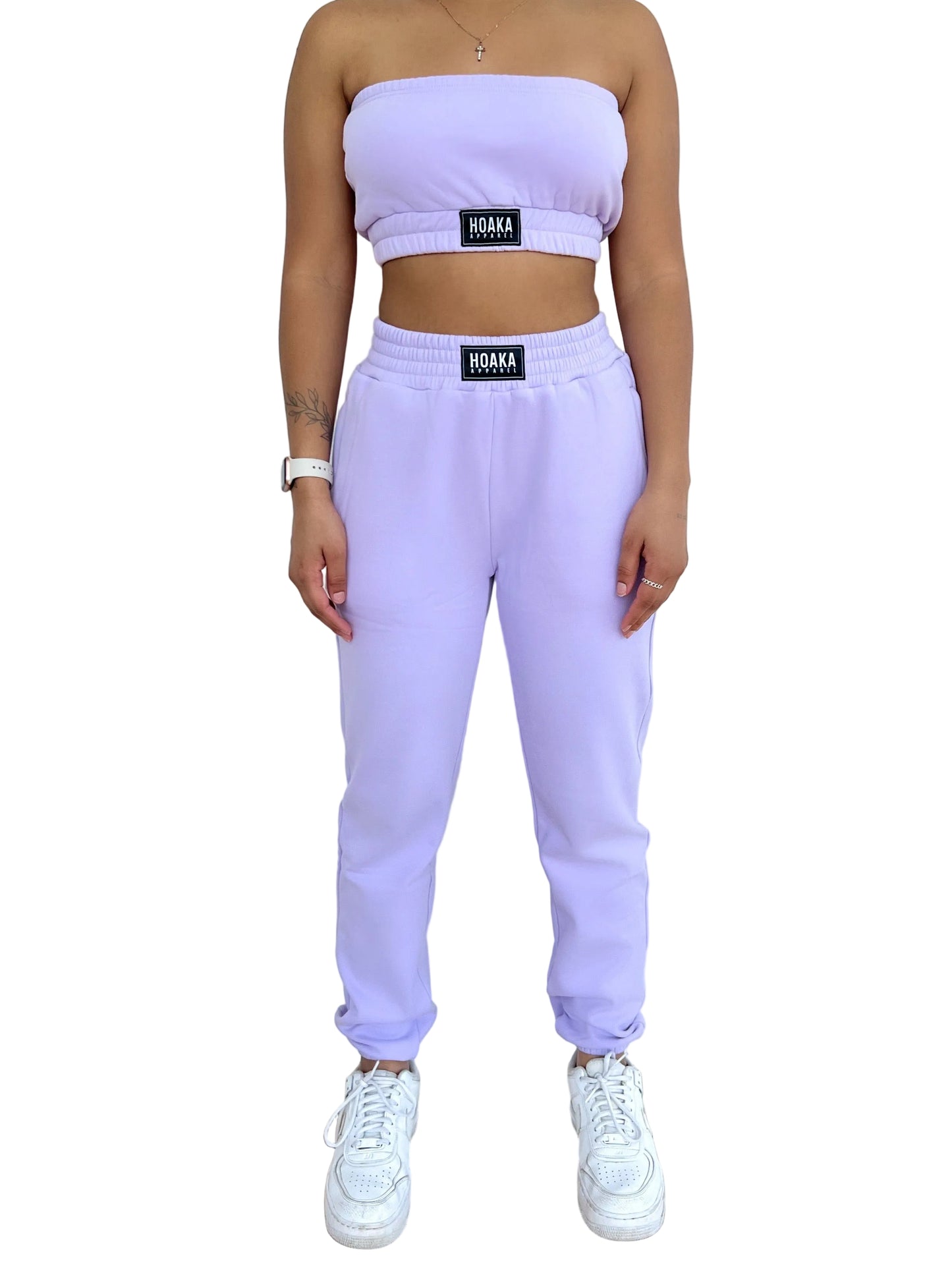 Lilac comfy joggers