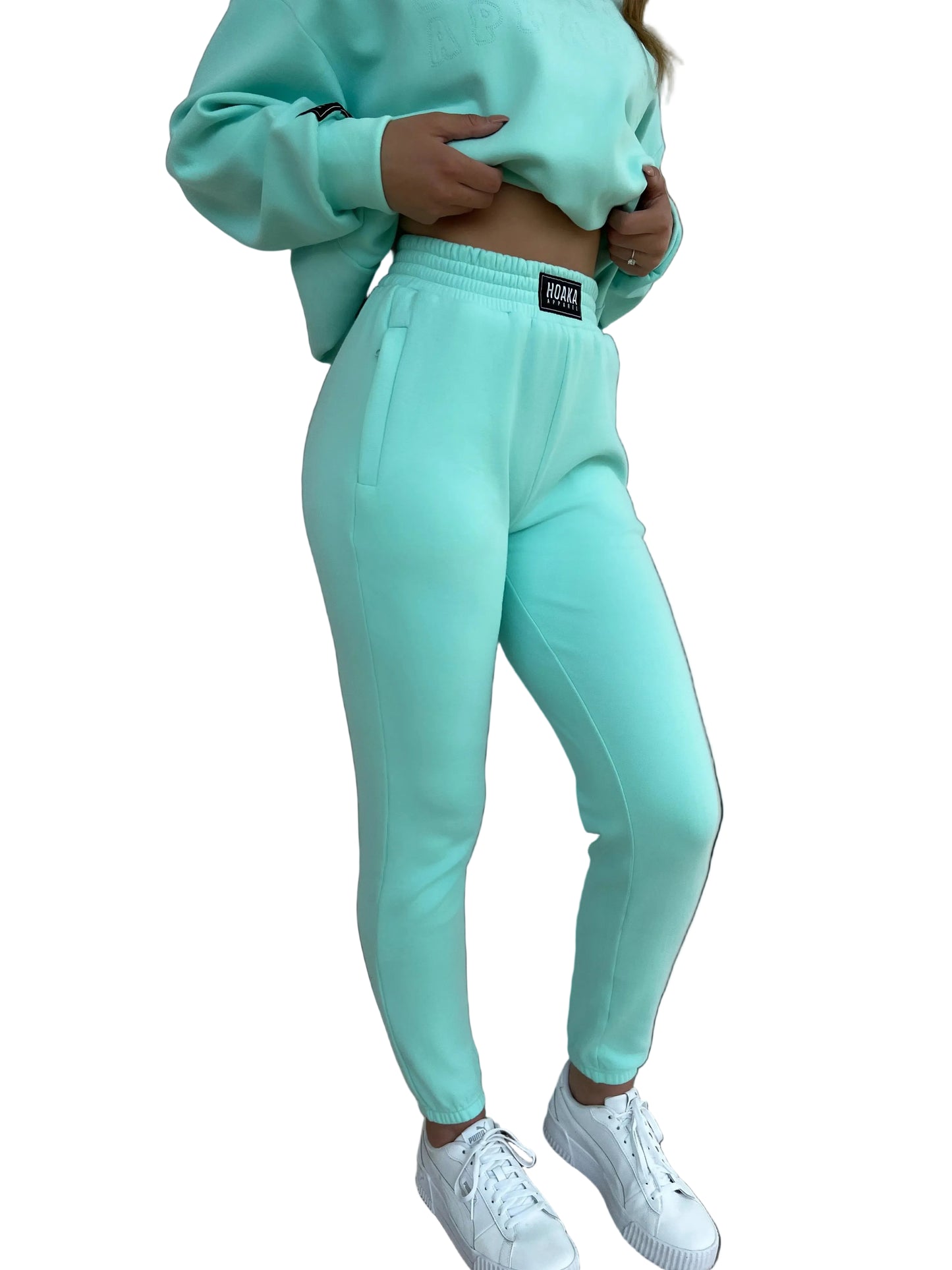Sky Blue Comfy Joggers - Final Sale